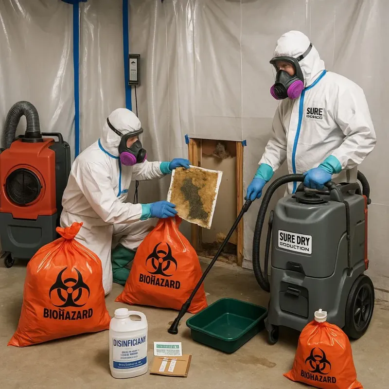 Contaminated Water Handling Protocols process in Big Park, AZ